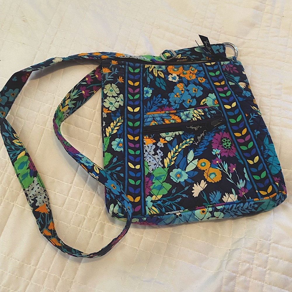 Midnight blues Vera Bradley crossbody hipster